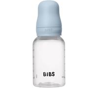 BIBS Anti-Colic Baby Bottle Silicone biberon anti-colique avec tétine en silicone Baby Blue 150 ml