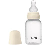 BIBS Anti-Colic Baby Bottle Silicone biberon anti-colique avec tétine en silicone Ivory 150 ml