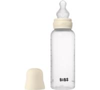 BIBS Anti-Colic Baby Bottle Silicone biberon anti-colique avec tétine en silicone Ivory 270 ml