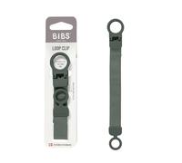 BIBS Attache-sucette Ruban – Élégante, sécurisée, utilisation à une main, lavable en machine – Pine