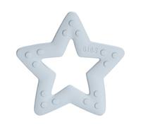 BIBS Baby Bitie. Anneau de dentition. Sans bisphénol A. Qualité alimentaire, Taille unique (0-36 mois), Baby Blue