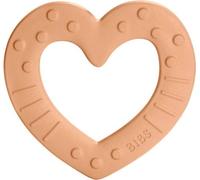 BIBS Baby Biting Heart Peach - Coeur de dentition en silicone - Abricot