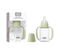 BIBS Biberon à bec, 150 ml, lot de 1, Sage | Biberon d'apprentissage | Sans BPA | Prise en main facile | Compatible BIBS | Fabriqué au Danemark