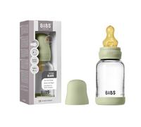 Bibs - Biberon en verre Tétine Latex 120 ml Débit lent - Sage