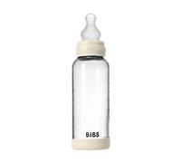Bibs - Biberon en verre Tétine Silicone 240 ml Débit Moyen - Ivory