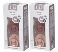 BIBS® BIBS COULEUR Tétines Marmotte - Blush +18 mois Taille 3 Tétine(S) 2x2 pc(s)