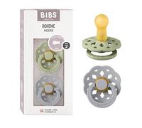 BIBS Sucette Boheme 6-18 m latex Sage/Cloud lot de 2
