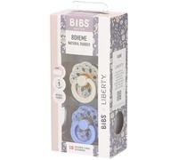 BIBS Boheme x Liberty Sucette Chloe Meadow 0-6 mois Sucette(S) 2 pc(s)