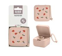 BIBS Boîte à tétines, Ladybug Bumblebee Mix Blush | Rangement hygiénique | Protège les tétines | Sans BPA | Facile à nettoyer | Design danois