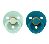 Bibs Colour Sucettes +6 Mois Taille 2 Nordic Mint/Forest Lake 2 Pièces