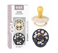 Bibs Studio Duo Polka Deep Space Taille 2 2 Pièces