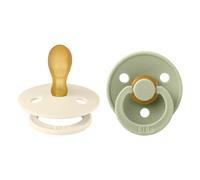 BIBS Colour Tétine, 6-18 mois, 2-pack, Ivory/Sage