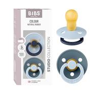 BIBS Fusion Tétine, 18-48 mois, 2-pack, Baby Blue/Petrol