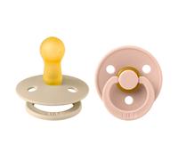 BIBS - Lot de 2 sucettes Bibs Colour Taille 2 - Blush/Vanilla