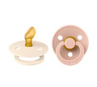 Bibs - Lot de 2 sucettes Bibs Colour Anatomique Taille 1 - Ivory / Blush