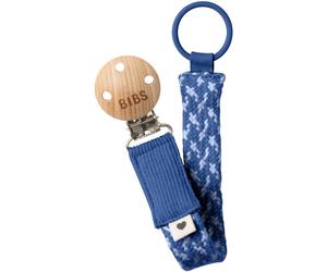 BIBS Paci Braid attache tétine Cornflower / Dusty Blue 1 pcs
