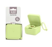 BIBS Pacifier Box avec cordon. Porte-sucettes et stérilisateur. Entièrement en matériau de qualité alimentaire, sans bisphénol A - Matcha