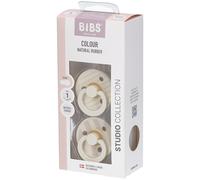 BIBS STUDIO Colour 2 Pack Pin - Ivory Vanilla Mix | +0 mois Attache-Tétine 1 pc(s)