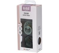 BIBS Studio Duo Holiday Sucettes Leaf Sage/Green Taille 1 | 0-6 mois Sucette(S) 2 pc(s)