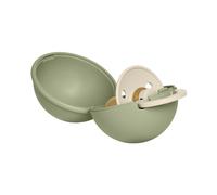 BIBS mini boîte à sucette, propre & pratique en voyage, Danish Design | Mini | Rangement propre | propre & pratique en voyage | Couleur: Ivory/Sage