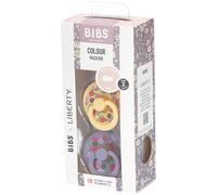 Bibs Sucette Duo Liberty Garden Strawberry Pale 2 Sucette(S) pc(s)