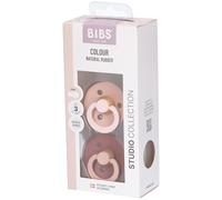 BIBS Sucettes Fusion 2-Pack Blush/Woodchuck Taille 3 Sucette(S) 2 pc(s)