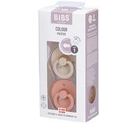 BIBS Tétine Latex Vanilla - Peach 0-6 Mois Tétine(S) 2 pc(s)