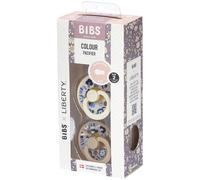 BIBS Tétine Liberty Garden Bobo Ivory 6-18 mois Sucette(S) 2 pc(s)