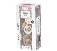 BIBS Tétine Liberty Garden Strawberry Ivory 0-6 mois Sucette(S) 2 pc(s)