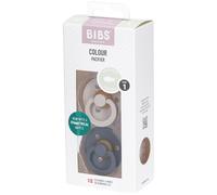 BIBS Tétine Symétrique - Sand/Iron 0-6 Mois Sucette(S) 2 pc(s)