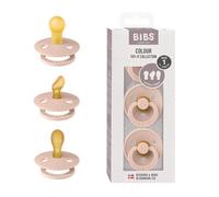 BIBS Try-it collection Sucette 0-6 mois lot de 3 Blush