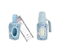 BIBS x LIBERTY Housse pour biberon, 110 ml, Chamomile Lawn Baby Blue