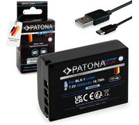 BIBT-1372 Platinum Blx-1 Batterie Avec Usb-C Input,2600Mah 18.7Wh 7.2V,Compatible Avec Olympus Om-1 Om-3 Om1 Om3 Batterie De Rechange Pour Modèles Blx1 Bl-X1 Bl X1 Blx 1