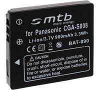 BIBT-Batterie Bce10E/Cga-S008 Compatible Avec Panasonic Lumix Dmc-Fs3,Fs5,Fs20,Fx3