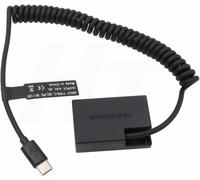 BIBT-Batterie Factice Usb C Vers Lp-E17 Pour Appareil Photo Canon Eos R8 R10 R50 Rp T6S T6I T7I 8000D X8I Sl2 9 V/12 V Pd Dr-E18