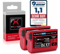 BIBT-Maxprotect 2X En-El15C Batterie 2600Mah Capteur Ntc Boîtier De Protection V1 Compatible Avec Nikon Z5 Z6 Z7 Ii Z8 D500 D600 D610 D750 D780 D800 D810 D850 D7000 D7100 D7200 D7500 En El15 El15B