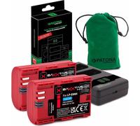 BIBT-Maxprotect Lp-E6Nh Batteries (2 X 2600 Mah) - Capteur Ntc V1 - Chargeur 1500 Ma Pd Performance Usb-C - Eos R R5 R5C R6 R6Ii R7 60D 70D 80D 90D 5Ds 5Ds R 5D Ii Iii Iv 6D I Ii 7D I Ii,Etc.
