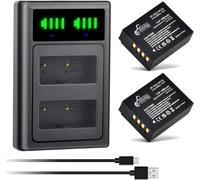 BIBT-Np-W126 Np-W126S Batterie Et Chargeur Pour Fujifilm X-T1,X-T2,X-T3,X-T10,X-T20,X-T30,X-Pro2,X-Pro3,X-A1,X-E1,X-E2,X-E2S,X-E3,X-E4,Hs30Exr,Hs33Exr,Hs50Exr