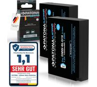 BIBT-Platinum 2 Batteries Batterie Dmw Blg10 E Ble9 Et Bp-Dc15 (1000Mah) Compatible Avec Panasonic Lumix Dc G110 Lx100 Ii Gx9 Tz200 Tz200D Tz95 Tz90 Dmc Tz100 Tz80 Gf6 Gx7 Gx80 Lx100 S6