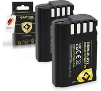 BIBT-Protect V1 Lot De 2 Batteries Dmw Blk22 Blk22E (2400 Mah) Compatibles Avec Panasonic Dc S5 S5D S5K S5-X S5Ii S5-Iix Gh5 Gh5-Ii Gh5S Dc-Gh6 G9