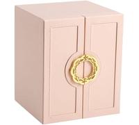 BIBTOO Boîte de Rangement de Maquillage, Grande capacité, Multicouche, coréenne, for Bijoux, Boucles d'oreilles, Colliers, Bijoux(1)