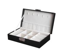 BIBTOO Boîte de Rangement for Bijoux, boîte de Rangement for bagues, Colliers, Maquillage, Boucles d'oreilles, présentoir, boîte à Bijoux, Cadeau for Femme(1)