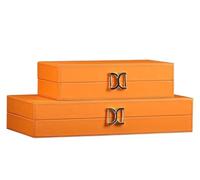 BIBTOO Organisateurs de Maquillage, boîte de Rangement de Bijoux de Luxe Moderne, Simple et légère for Femme et for Salon, Chambre à Coucher, décorations Douces, étui à Bijoux Jaune(3)