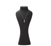 BIBTOO Présentoir à Bijoux 3D Noir for Colliers et chaînes, présentoir de Rangement for Boutique, Mannequin, Buste, Organisation de la Maison, Organisateur de Bijoux for Filles et Femmes(4)