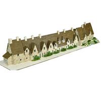 Bibury Arlington Row Angleterre Sec. XIV 5550 Pcs Échelle 1:87 Model 1601