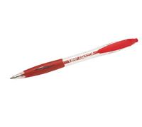 BIC Stylo à bille rétractable Atlantis Classic, rouge G
