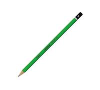 BIC 13133 Critérium Crayon Graphite 550 2B Bois Hexagonal Tête Trempée Baguée Excellente Taillabilité Couleurs Assorties