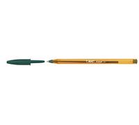 BIC 27601 Stylo-bille Cristal écriture fine 0,4 mm, Vert - 1 unité
