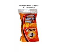 Bic 3 Peaux Sensibles Rasoirs Jetables (4+2 Unités)