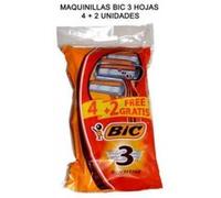 Bic 3 Peaux Sensibles Rasoirs Jetables (4+2 Unités)